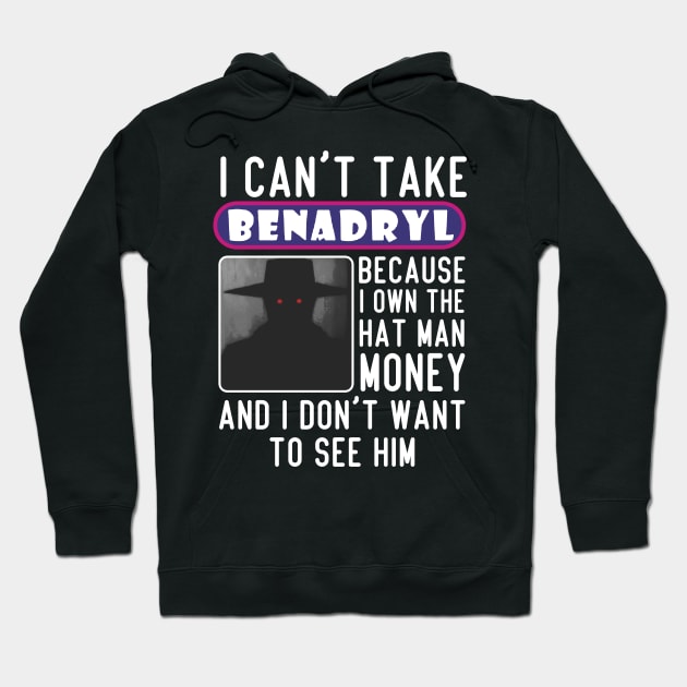 I Own Hat Man Money - Top Hat Man Hoodie by William Edward Husband